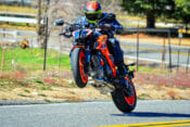 2022 KTM 1290 Super Duke R wheelie