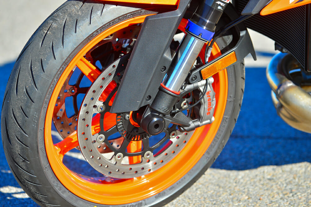 2022 KTM 1290 Super Duke R front wheel
