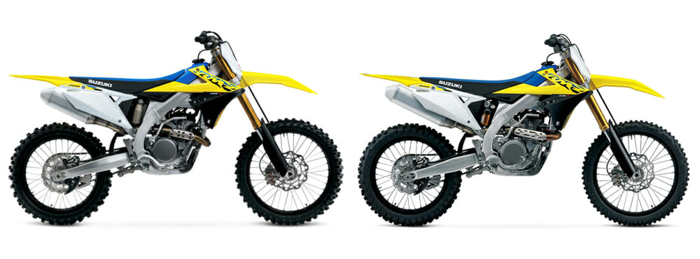 2022 Suzuki RM-Z250 / RM-Z450 Specifications
