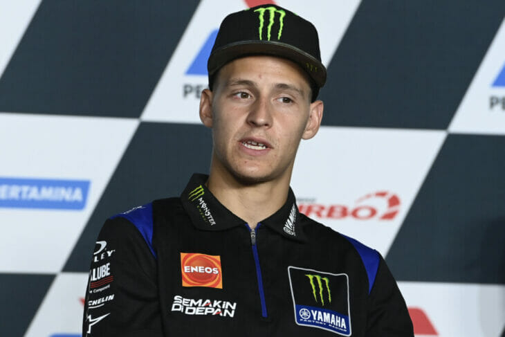 2022 Indonesian MotoGP News and Results Quartararo pole