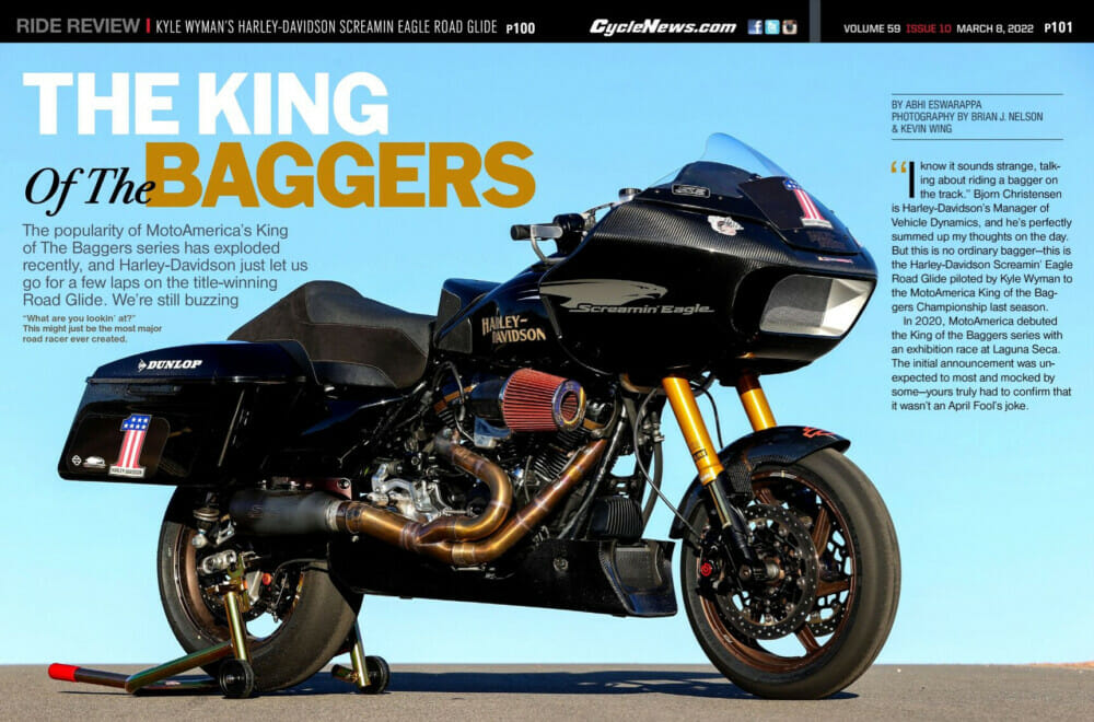Cycle News Magazine H-D Screamin Eagle Road Glide Review
