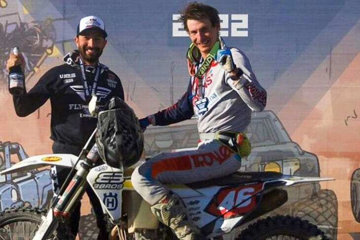 Dalton Shirey and David Kamo at 2022 Mint 400