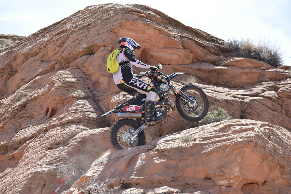 David Knight at 2022 Grinding Stone Hard Enduro