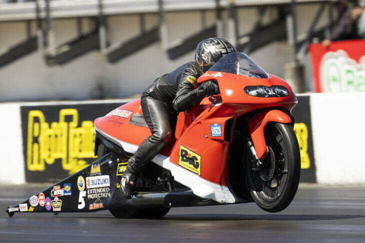 Karen Stoffer at 2022 Gatornationals