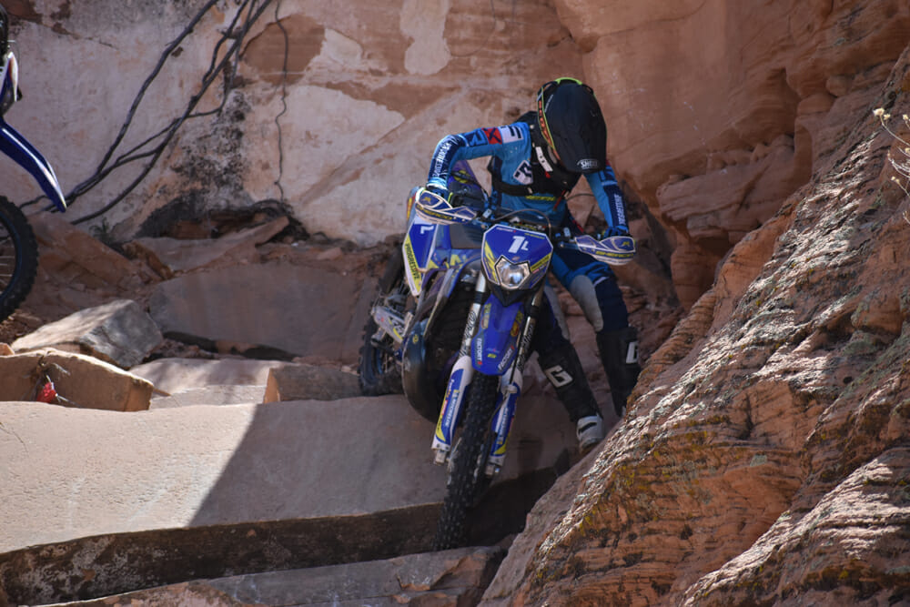 Louise Forsley at 2022 Grinding Stone Hard Enduro