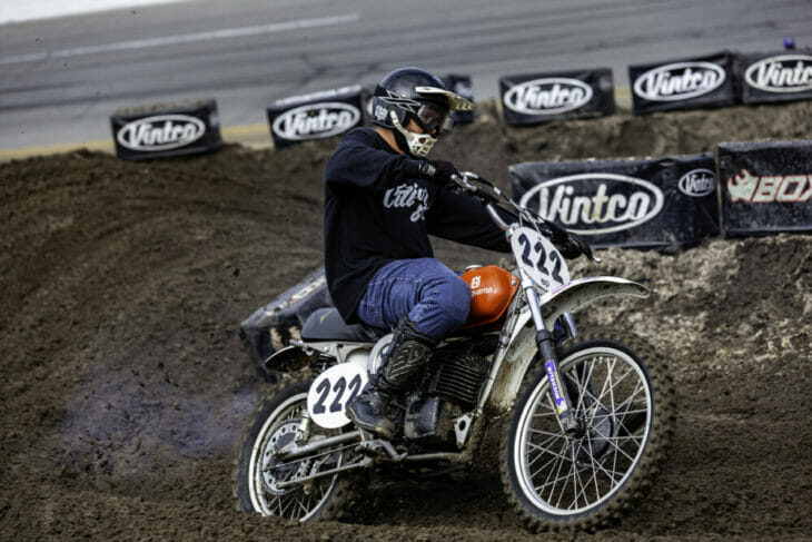 Randy Richardson at 2022 Daytona Vintage Supercross