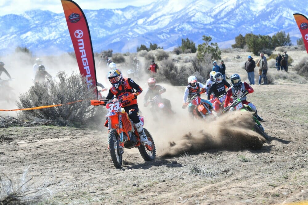 Taylor Robert at round one West Hare Scrambles