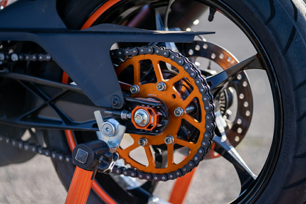 2022 KTM RC 390 sprocket