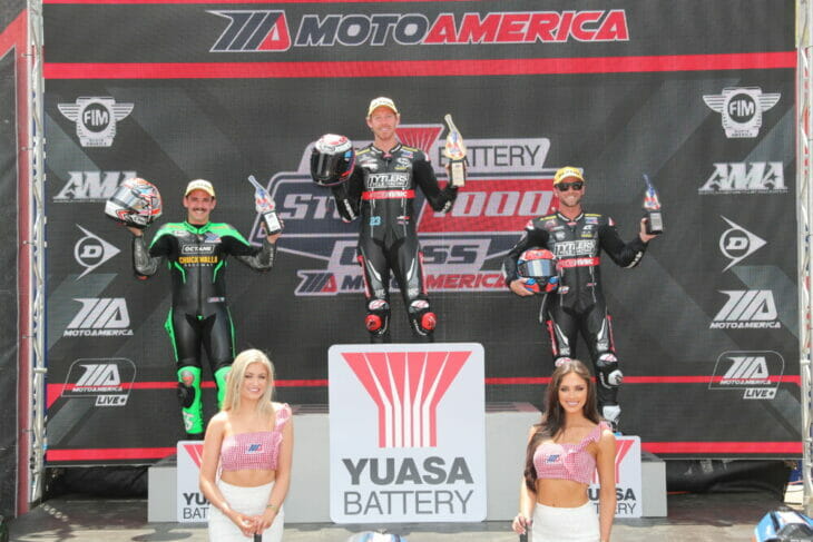 2022 Road Atlanta MotoAmerica Results Alexander wins race won Gagne