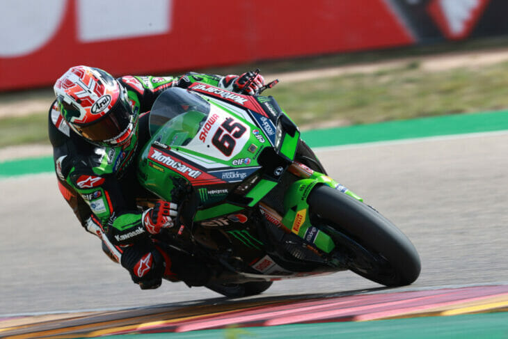 2022 Aragon WorldSBK Rea fastest Friday