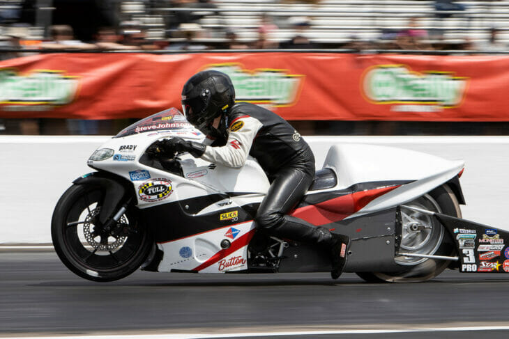 Steve Johnson at 2022 NHRA Houston