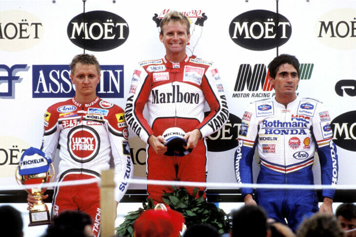 Wayne Rainey, Kevin Schwantz, Mick Doohan