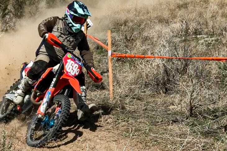Anson Maloney at 2022 ISDE West Qualifier