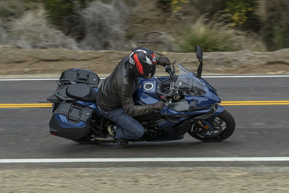 2022 Suzuki GSX-S1000 GT+ overhead view