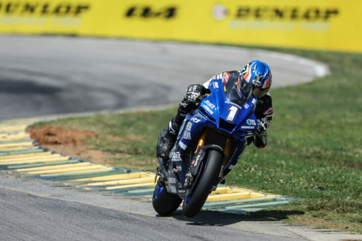 2022 VIR MotoAmerica Results Gagne