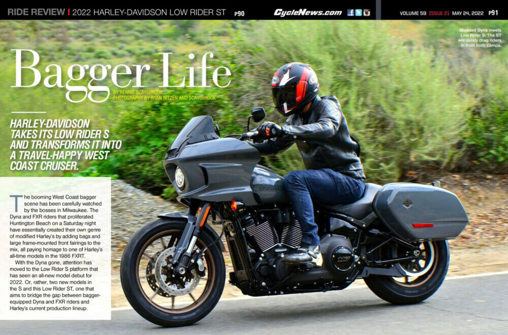 2022 Harley Davidson Low Rider ST Review Cycle News