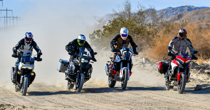 Big-Bore Adventure Motorcycle Comparison Test