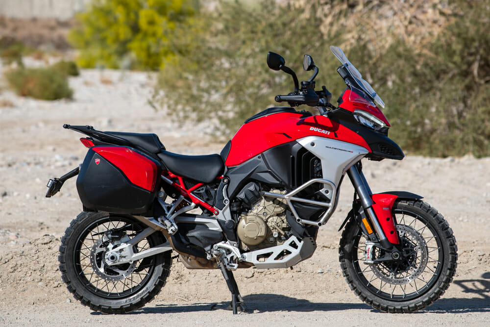 Ducati Multistrada V4 S right side