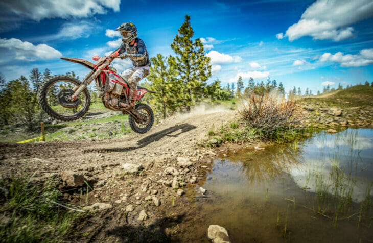 Giacomo Redondi at 2022 Heppner Hare Scrambles