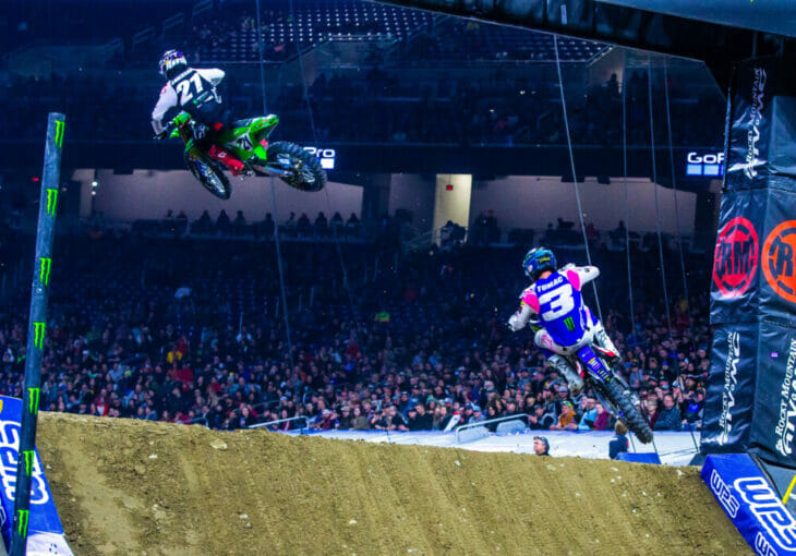 Jason Anderson and Eli Tomac