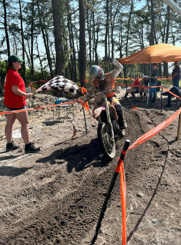 Kyle McDonal at StumpJumpers AMA East Hare Scrambles in New Jersey