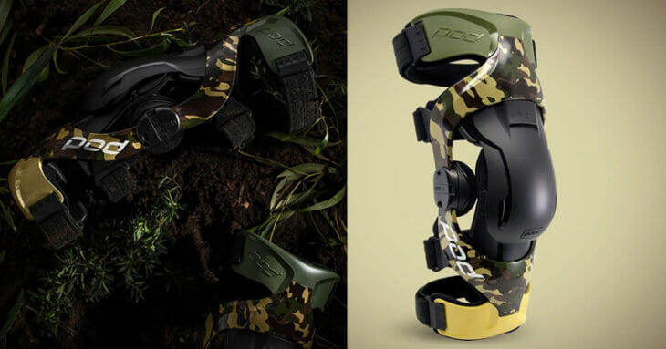 Pod K4 V2 LE Camo Knee Braces
