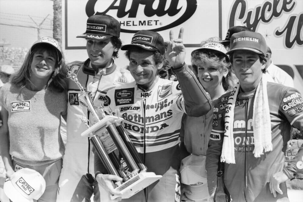 Toni Mang – Daytona 1986 Podium