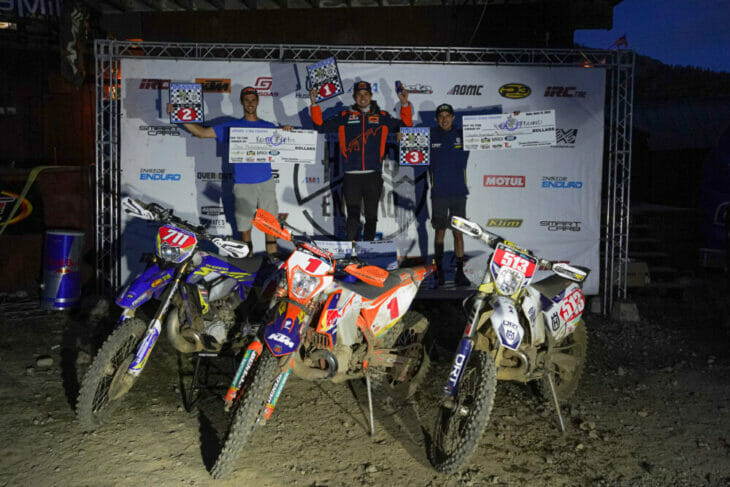2022 Donner Hard Enduro podium