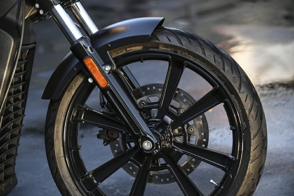 2022 Indian Scout Rogue front wheel