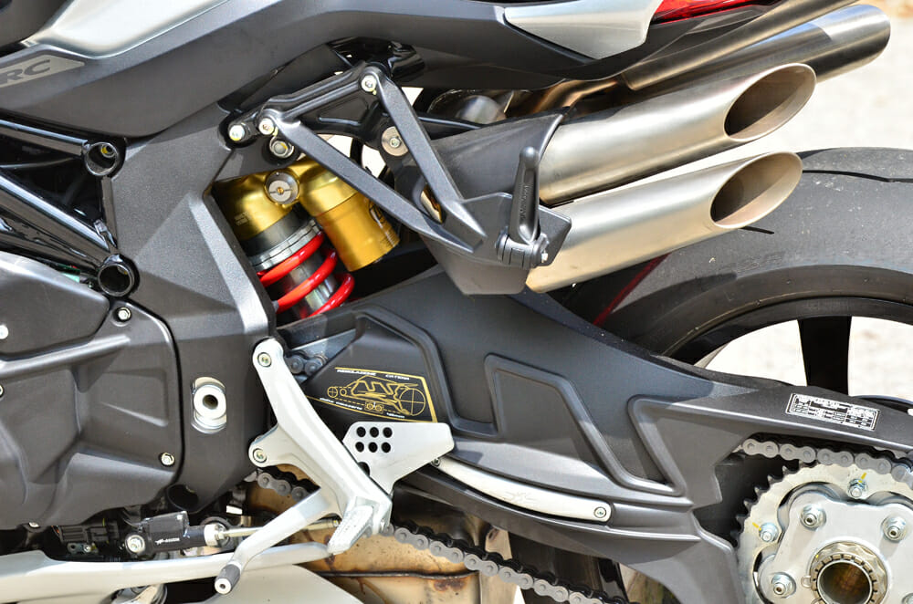 2022 MV Agusta Brutale 1000 RS exhaust
