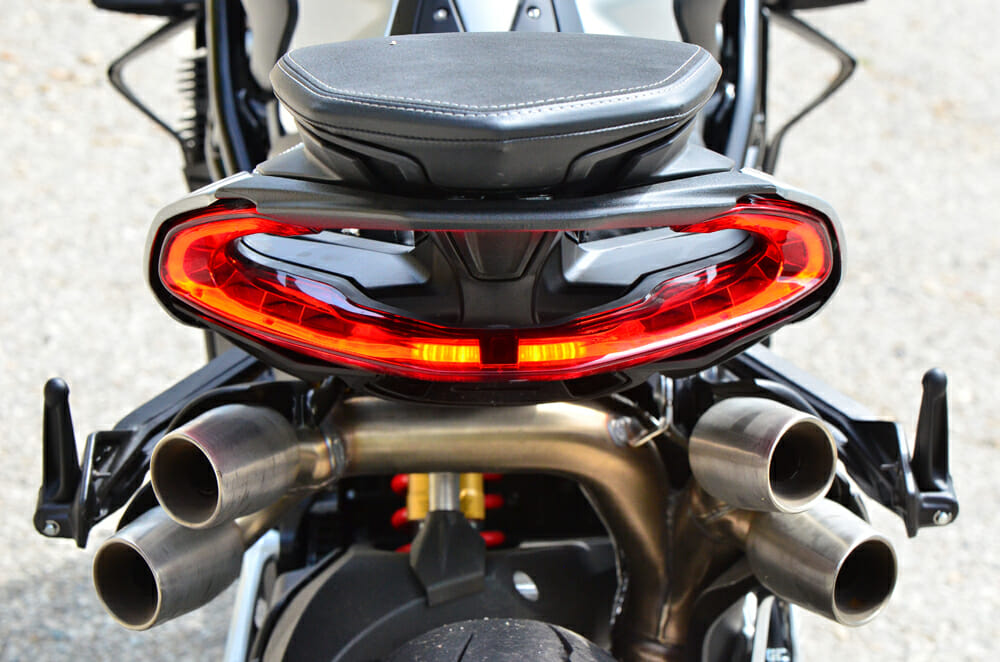 2022 MV Agusta Brutale 1000 RS rear