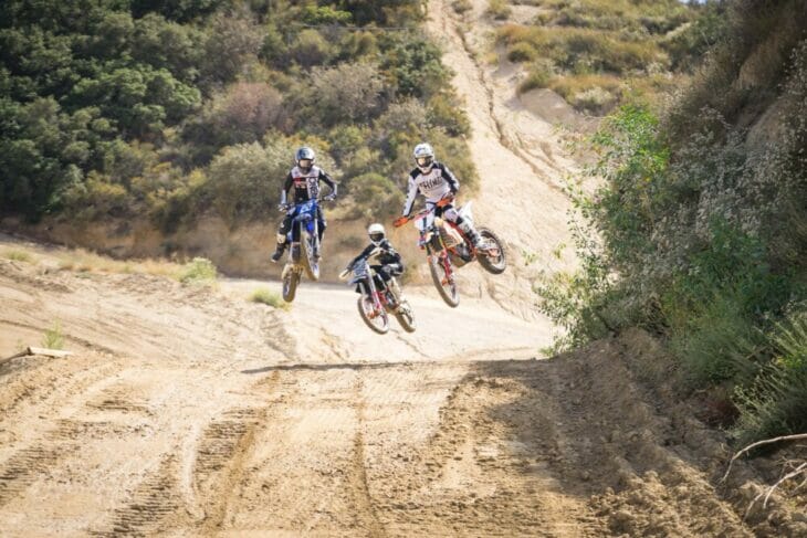 Chance Fullerton at 2022 10 Hours of Glen Helen