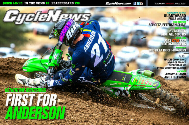 Cycle News 2022 Issue 23 Cover