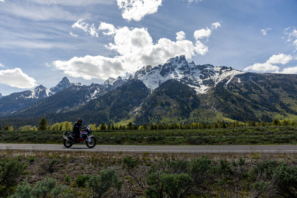 Grand Tetons on Klim Road Tour