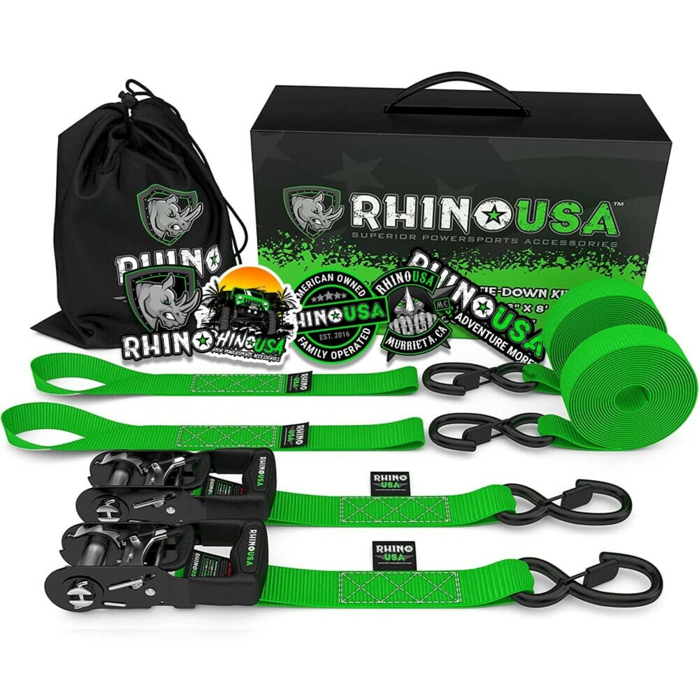 Rhino USA HD Ratchet Tie-Down Straps - Cycle News