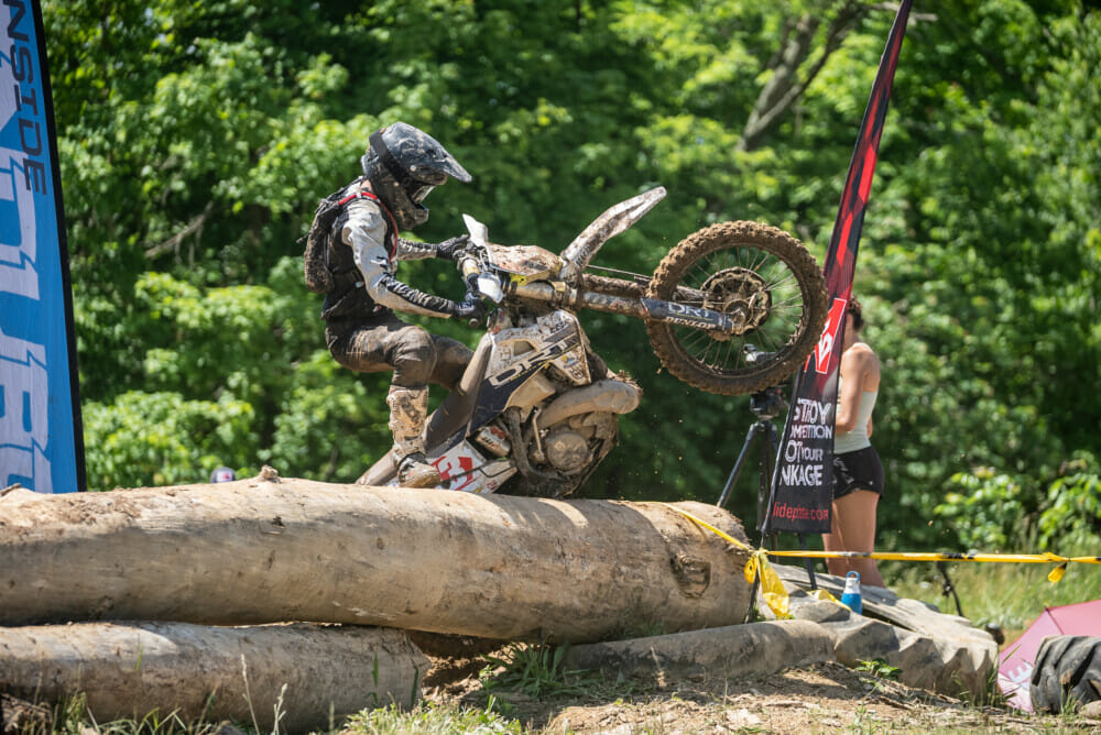 Ryder LeBlond at 2022 U.S Hard Enduro Round 4