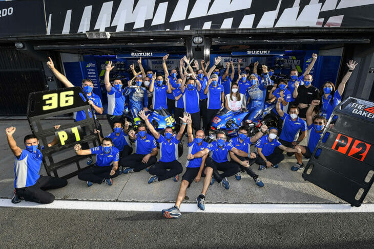 2020 Suzuki MotoGP Championship Celebration