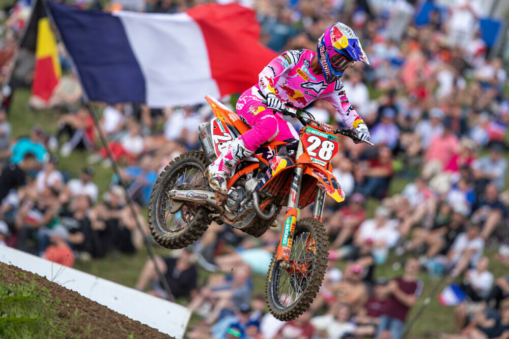 Tom Vialle at the MXGP of France 2022