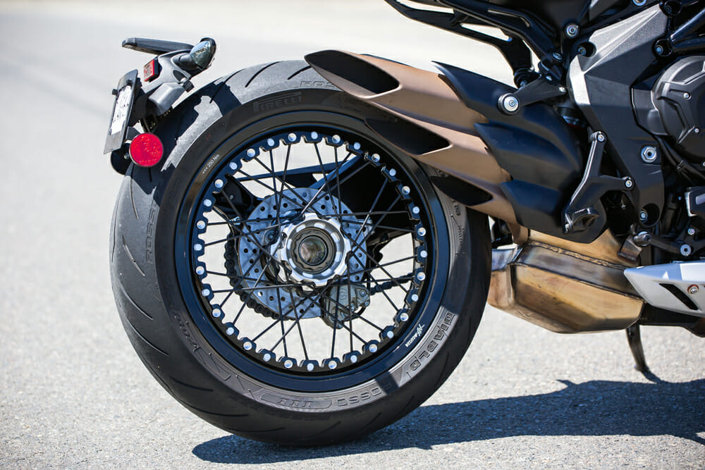2022 MV Agusta Dragster RR rear wheel