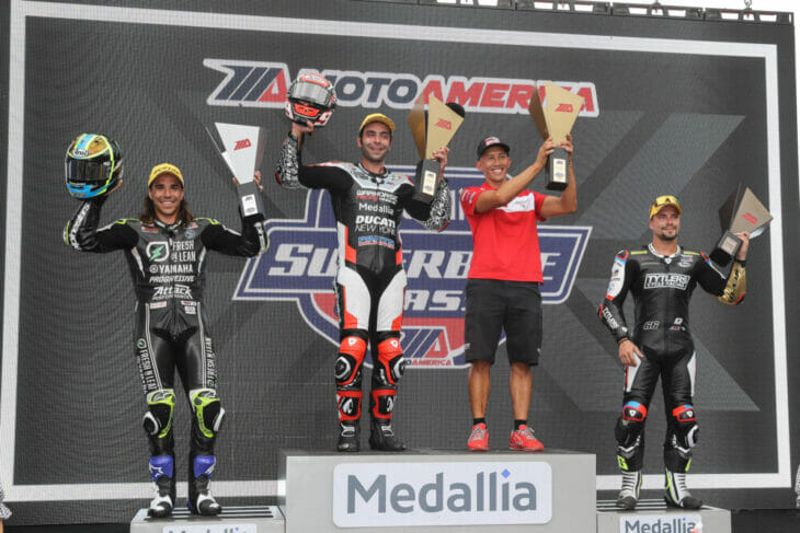 2022 Brainerd MotoAmerica results Sunday's race two