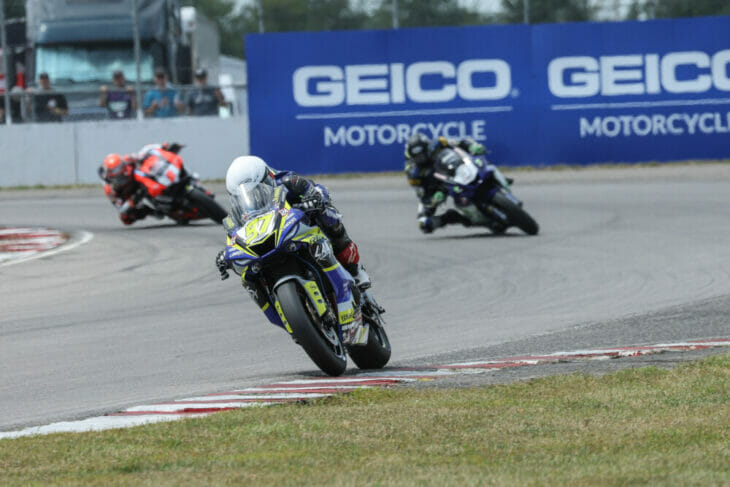 2022 Brainerd MotoAmerica results Landers Supersport