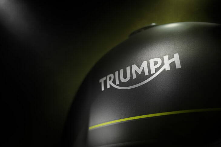 2023 Triumph Speed Twin 900 tank