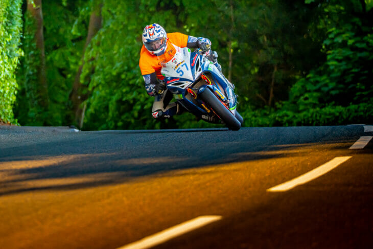 Rennie Scaysbrook at 2022 Isle of Man TT