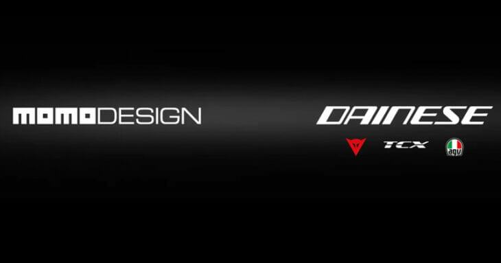 The Dainese Group announces its partnership with the Momodesign brand