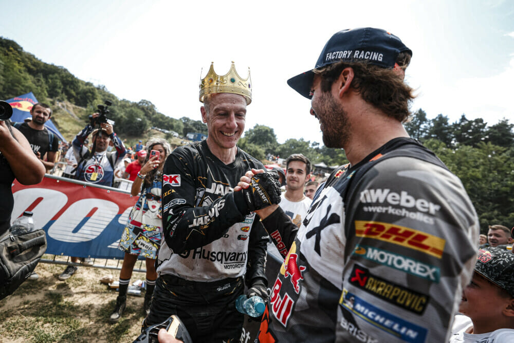 Graham Jarvis and Manuel Lettenbichler