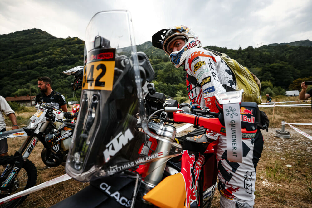 Matthias Walkner Off-Road Day 2 At Red Bull Romaniacs