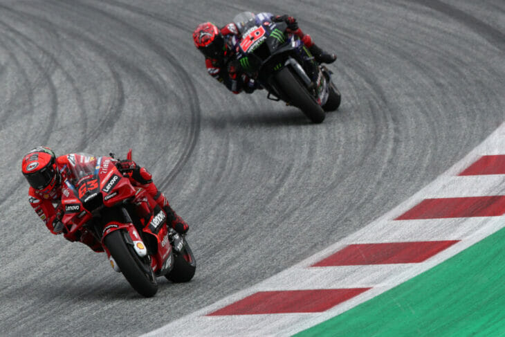 2022 Austrian MotoGP News and Results Bagnaia wins