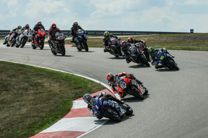 2022 Pittsburgh MotoAmerica Results Gagne wins race one