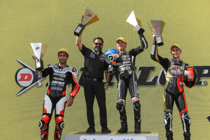 2022 Pittsburgh MotoAmerica Results Gagne wins
