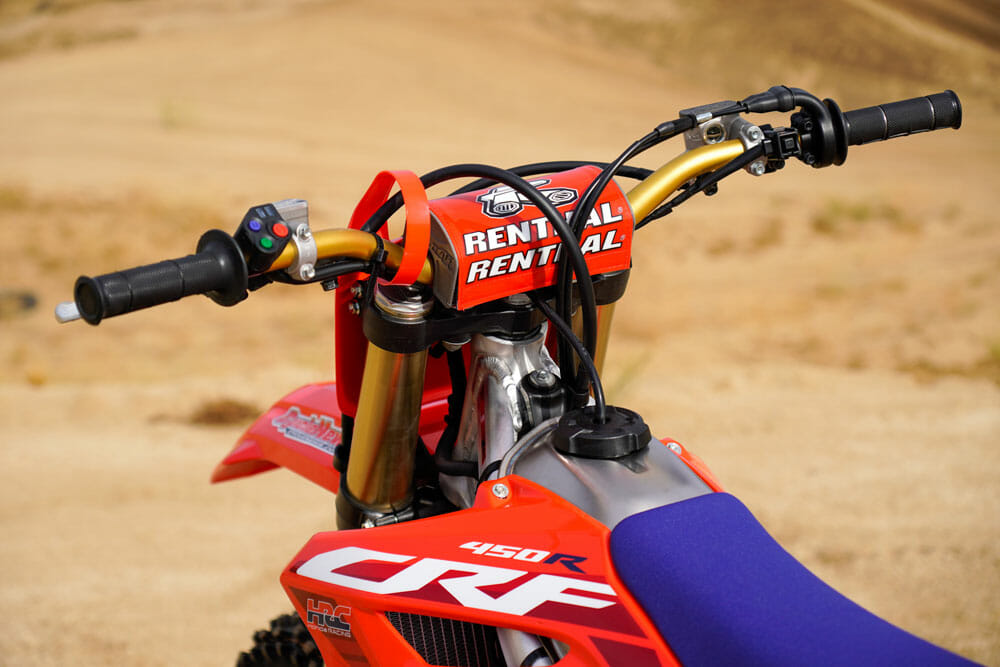 2023 Honda CRF450R Renthal Fatbars